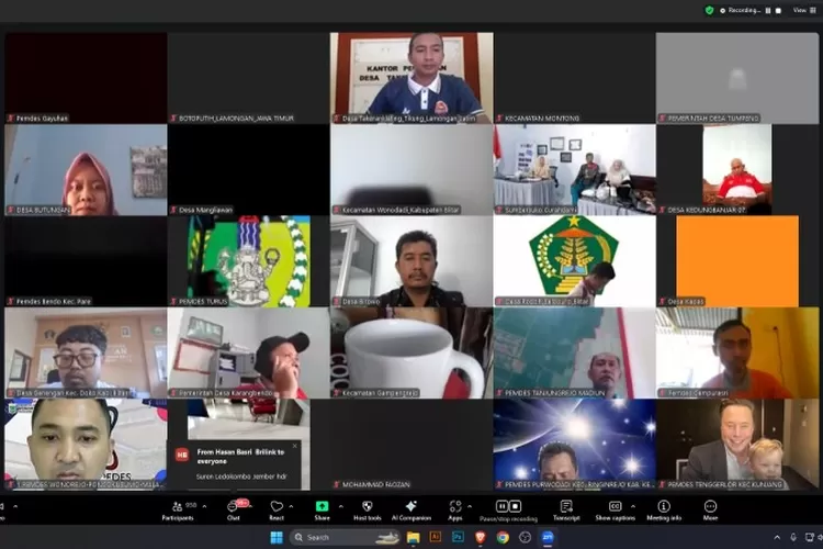 Kominfo Jatim Dorong Penguatan Branding Digital Desa Lewat Webinar CERDIG