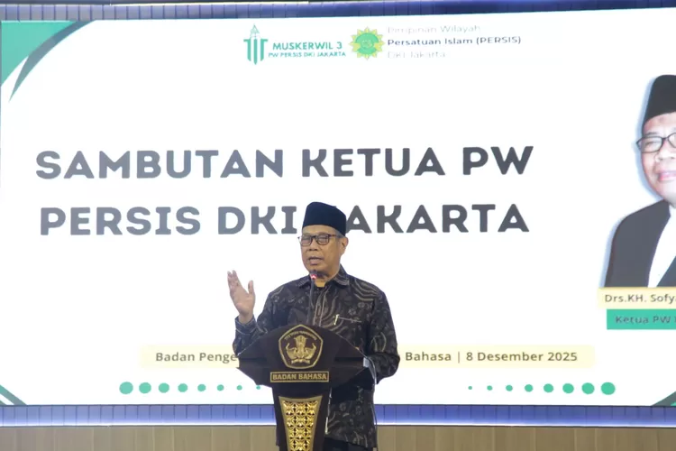 Ketua Pimpinan Wilayah Persatuan Islam (PW PERSIS) DKI Jakarta, Drs. KH. Sofyan Munawar - Foto: Henri Lukmanul Hakim