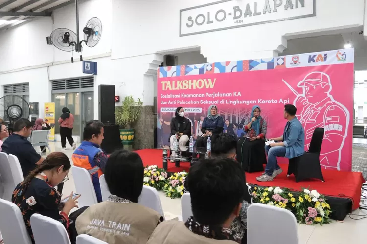 KAI Daop 6 Yogyakarta kembali menunjukkan komitmennya dalam mewujudkan transportasi publik yang aman, nyaman, dan bebas dari segala bentuk kekerasan melalui penyelenggaraan Sosialisasi