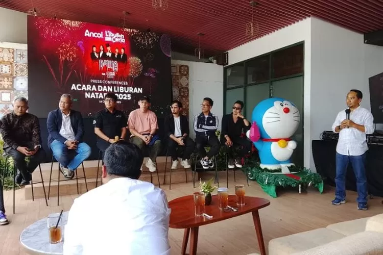 Konferensi pers PT Ancol Taman Impian dalam Menyambut Natal dan Tahun Baru 2026