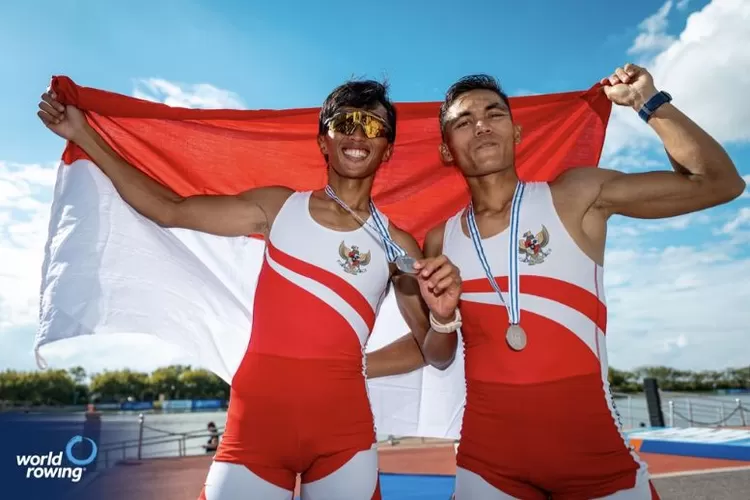 Atlet dayung Indonesia, Rafiq Wijdan Yasir (kiri) - Foto: Istimewa