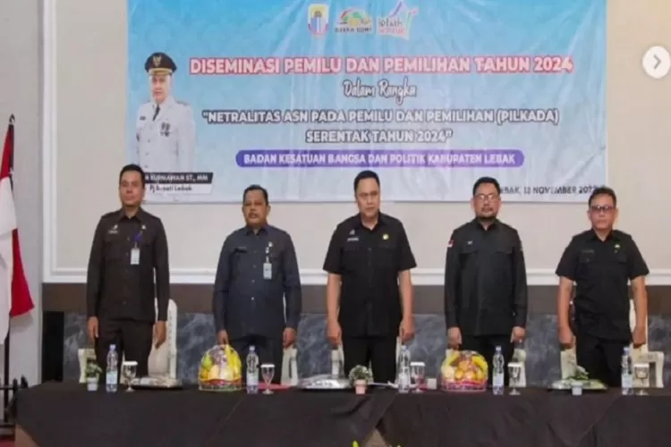 Jelang Pemilu Dan Pemilihan Tahun 2024, Pj. Bupati Lebak Tekankan ASN ...