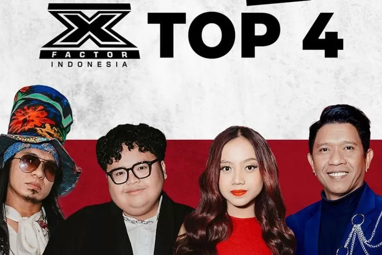 Daftar lagu yang dinyanyikan TOP 4 X Factor Indonesia Siap Merebutkan Kursi ke Babak Grand Final! (detiksumsel)