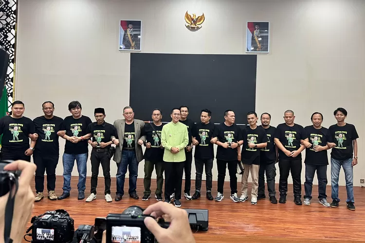 Wali Kota Palembang, Ratu Dewa bersama jajaran Cermin Kota.