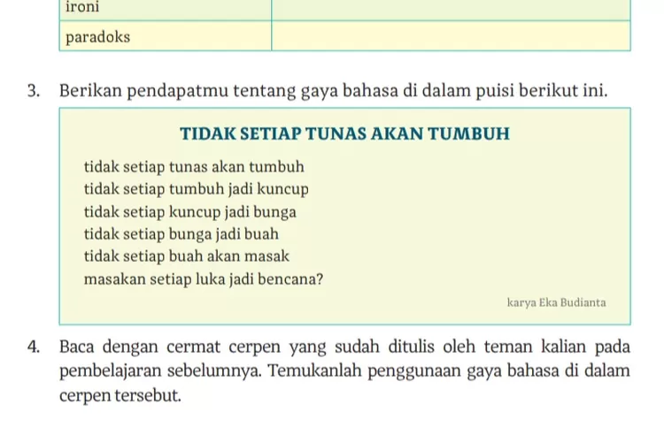 INI JAWABANNYA! Kurikulum Merdeka Kunci Jawaban Bahasa Indonesia Kelas ...