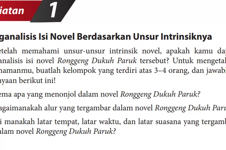 KUNCI JAWABAN Bahasa Indonesia Kelas 12 Halaman 120 121 Kegiatan 1 ...