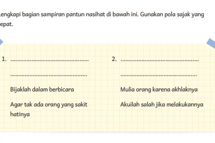 LENGKAPI! Kunci Jawaban Bahasa Indonesia Kelas 5 Halaman 189 Kurikulum ...