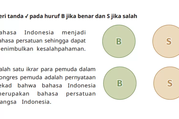 UJI KOMPETENSI SUBBAB C DAN D BAGIAN B! Kunci Jawaban PKN Kelas 4 ...