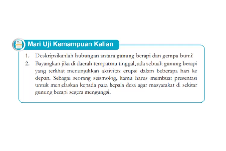 MARI UJI KEMAMPUAN KALIAN! Kunci Jawaban IPA Kelas 8 Halaman 200 ...