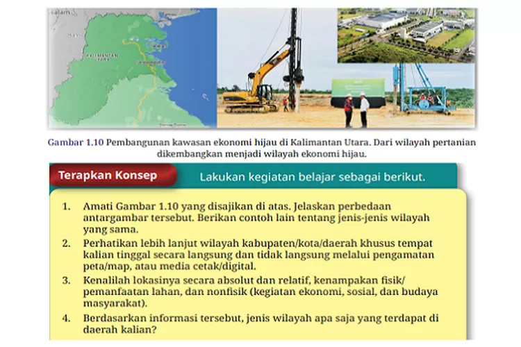 TERAPKAN KONSEP! Kunci Jawaban Geografi Kelas 12 Halaman 12 Kurikulum ...