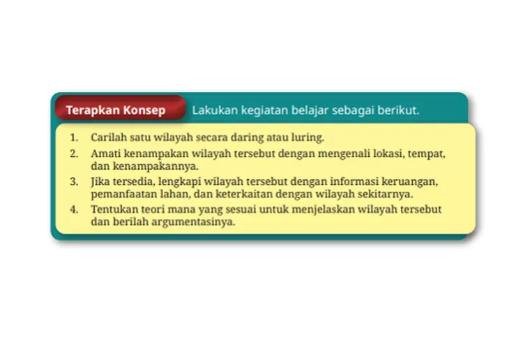 TERAPKAN KONSEP! Kunci Jawaban Geografi Kelas 12 Halaman 21 Kurikulum ...