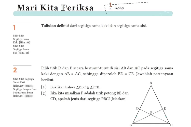 MARI KITA PERIKSA! Kunci Jawaban Matematika Kelas 8 Halaman 148 ...