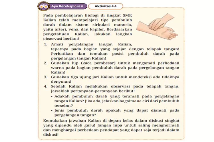 AKTIVITAS 4.4! Kunci Jawaban Biologi Kelas 11 Halaman 100 Kurikulum ...