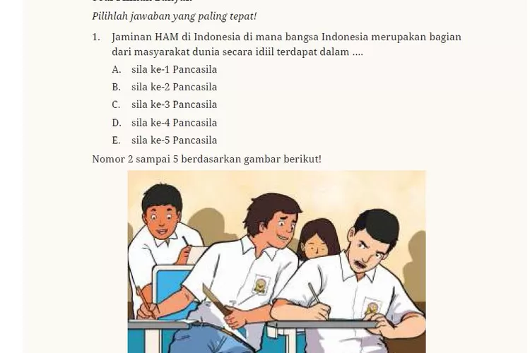 Uji Kompetensi! Kunci Jawaban Pendidikan Pancasila Kelas 12 Halaman 133 ...