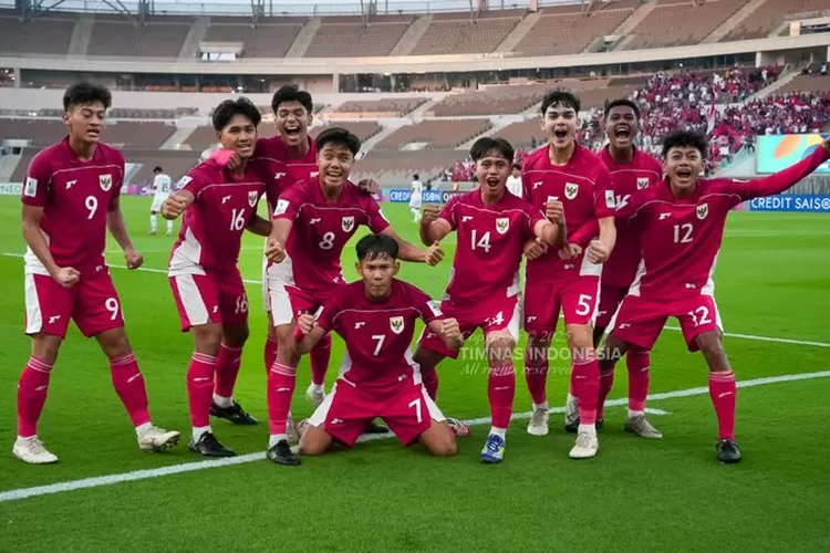 Pertandingan Timnas Indonesia U-17 melawan Afghanistan dalam Piala Asia U-17 2025 malam ini. (PSSI)