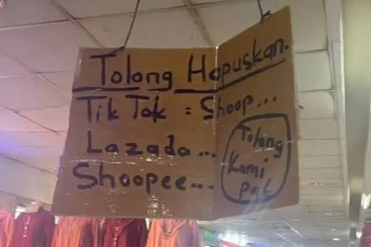 Setelah Tiktok Shop Ditutup Penjual Tanah Abang Minta Shopee Lazada Dan E Commerce Lainnya 7255