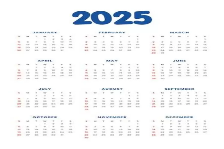 Cek Kalender! Desember 2025 Punya Long Weekend Panjang, Ini Rincian Tanggal Merahnya (Ilustrasi gambar / Freepik)