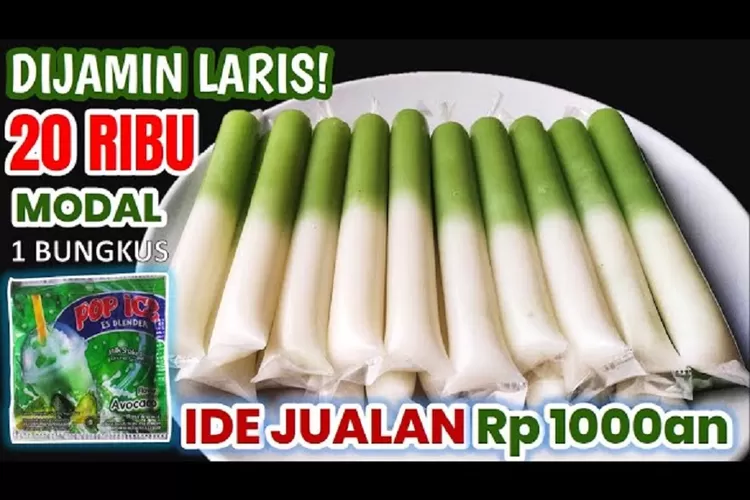 Untung Ribu Balik Modal Dua Kali Lipat Lebih Banyak Dengan Berjualan Es Lilin Pop Ice Aneka