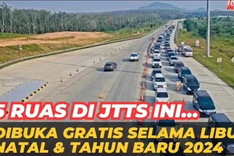 Libur Natal Dan Tahun Baru Nikmati Fasilitas Infrastruktur Gratis