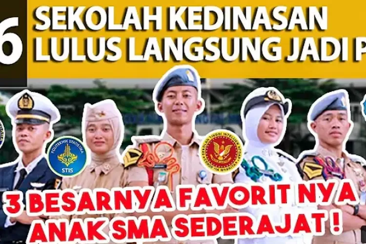 16 Sekolah Kedinasan Yang Bisa Langsung Jadi PNS - Timenews