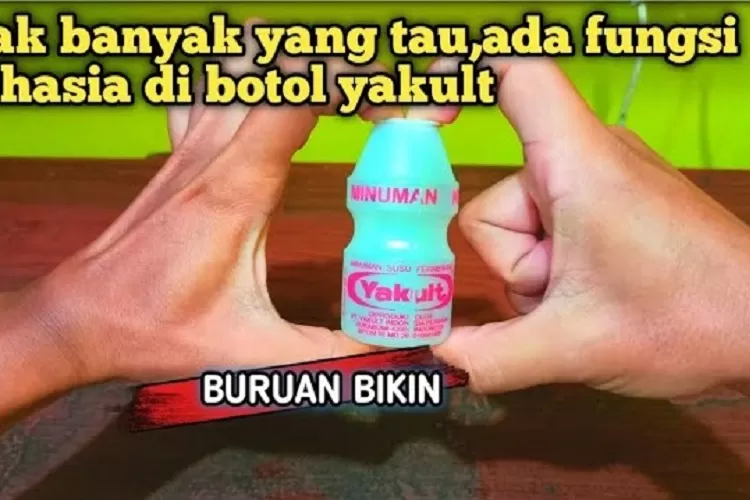 Nyesel Baru Tahu Sekarang Ternyata Botol Yakult Tak Terpakai Ini Bisa Jadi Ide Kreatif Yang 2519