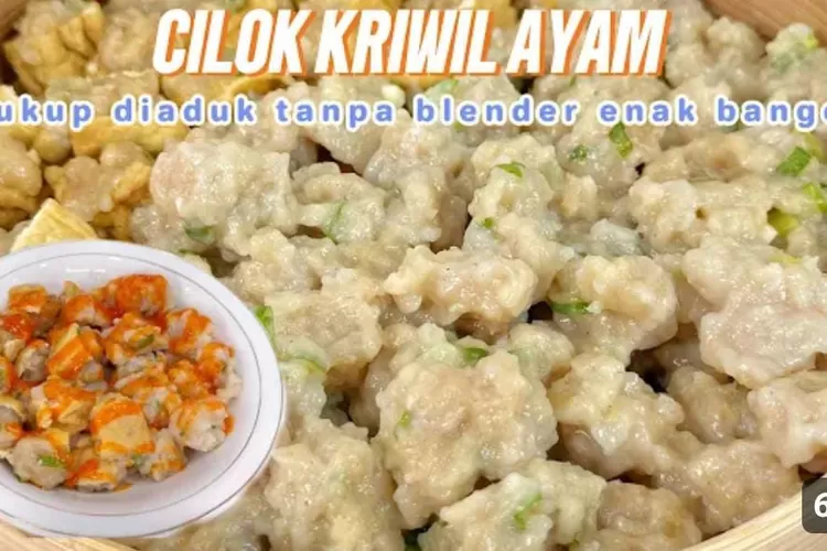 Resep Cilok Kriwil Ayam: Lezat Tanpa Blender, Cukup Diaduk Tapi Enak ...