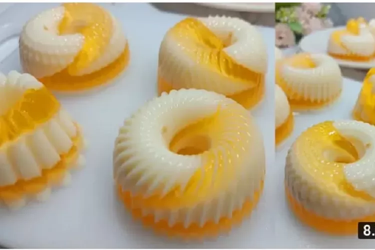 Resep Puding Jelly Jeruk Dan Susu Yang Menawan Siapapun Bisa Membuat