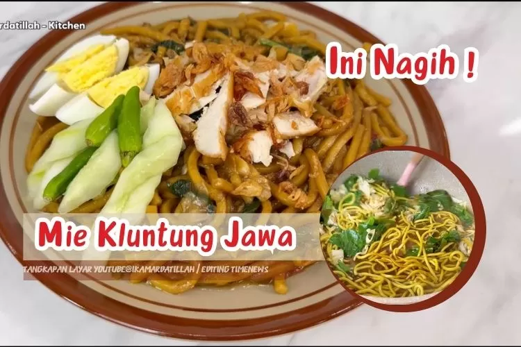 Mirip Banget Sama Yang Dijual Resep Mie Kluntung Jawa Yang Lezat Dan