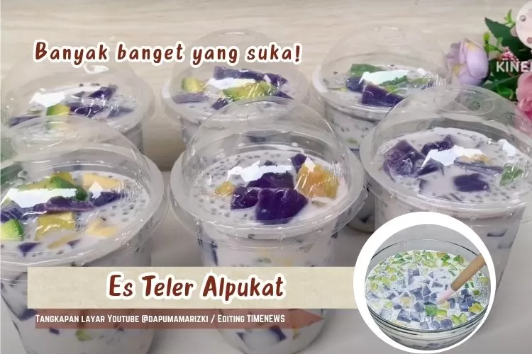 Banyak Yang Suka! Resep Es Teler Alpukat Yang Creamy Dan Menggugah ...