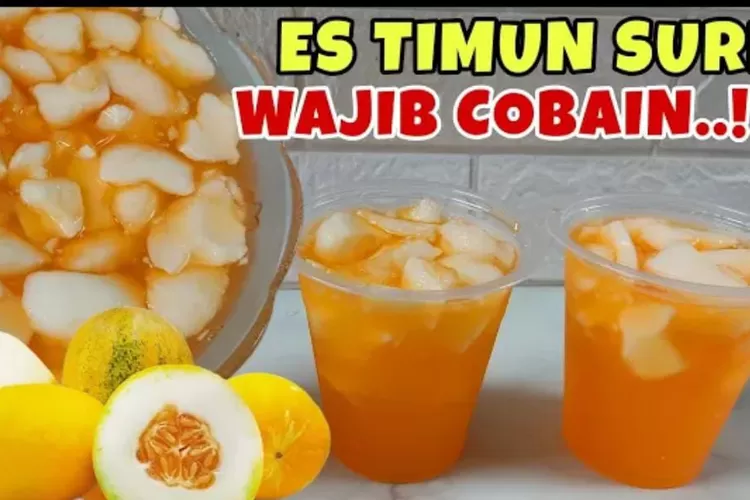 Resep Es Timun Suri Minuman Manis Dan Segar Cocok Untuk Ide Jualan Takjil Bulan Puasa Ramadan