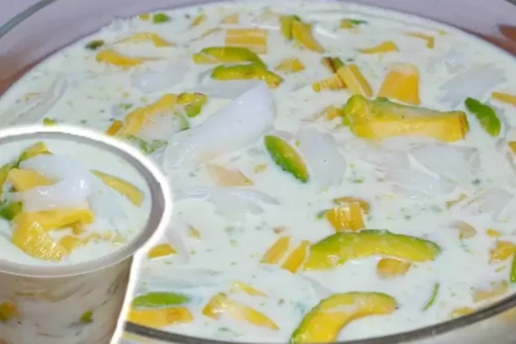 Resep es teler alpukat (Tangkapan layar YouTube tri pujis)