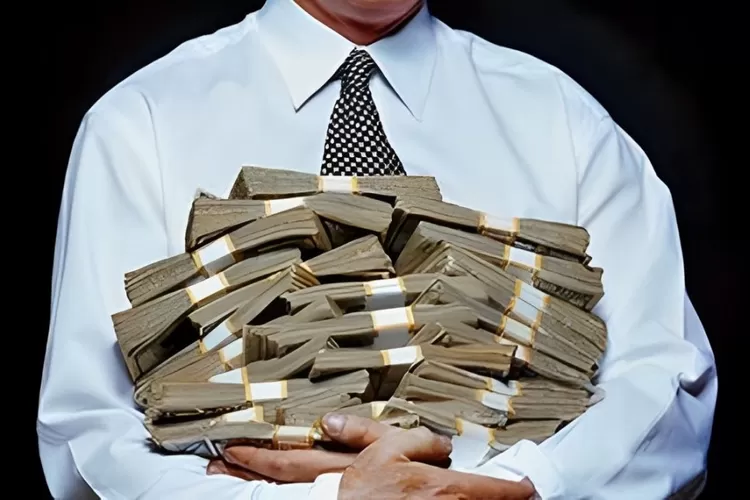 Ilustrasi orang kaya