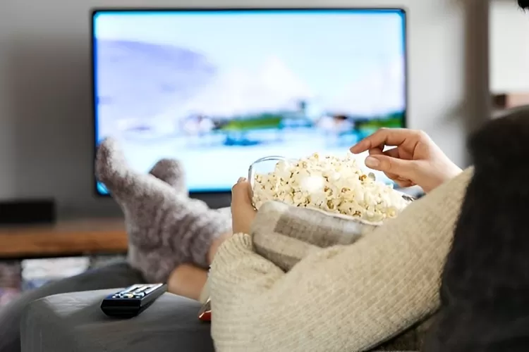 Ilustrasi nonton film