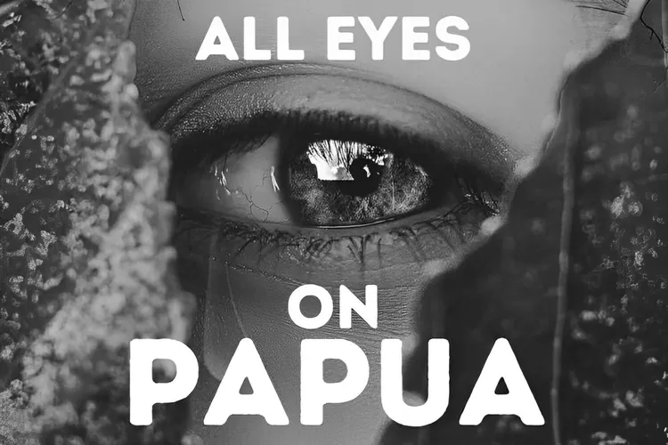 Poster All Eyes on Papua (X)