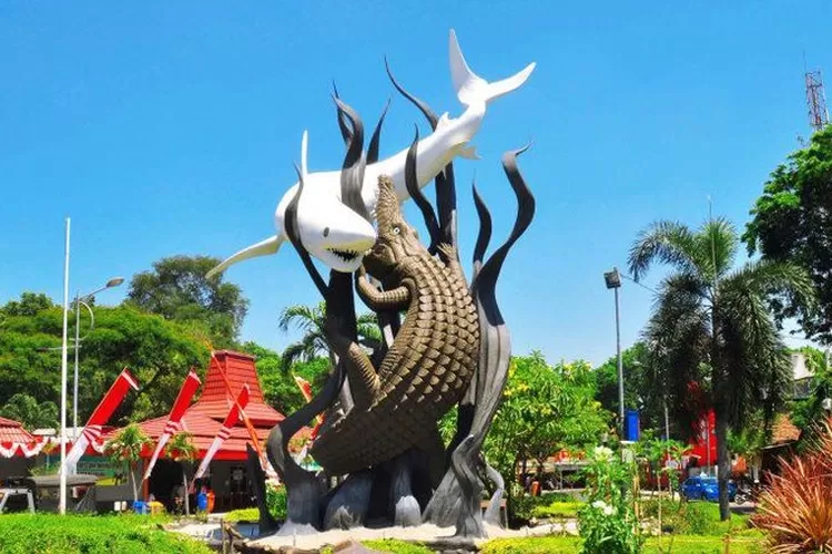 Monumen Ikon Kota Surabaya. (Pinterest/iTrip)