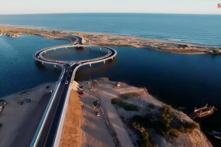 Jembatan Terunik di Dunia, Laguna Garzon Bridge, Uruguay: Menghubungkan ...