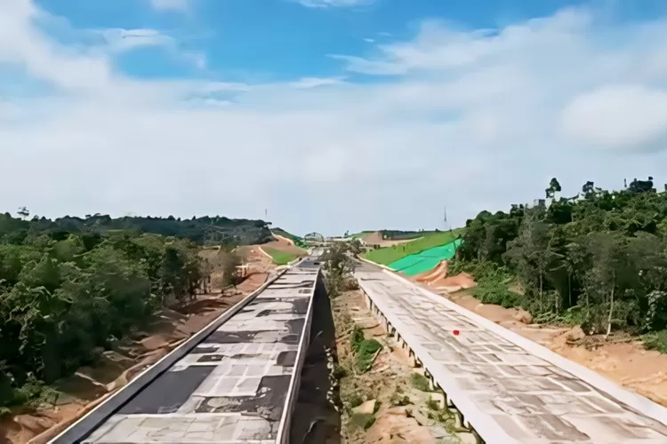 Progres Pembangunan Jalan Tol IKN Kalimantan Timur Segmen 3B Menuju ...