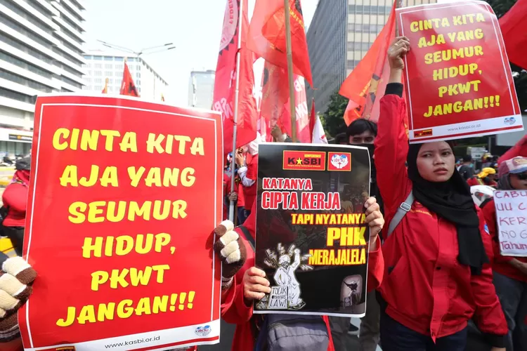 May Day 2024, Partai Buruh Suarakan Hapus Omnibus Law Cipta Kerja Dan ...