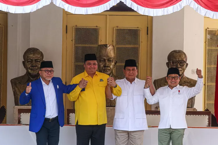 Golkar-PAN Deklarasi Dukung Prabowo Di Museum Naskah Perumusan ...