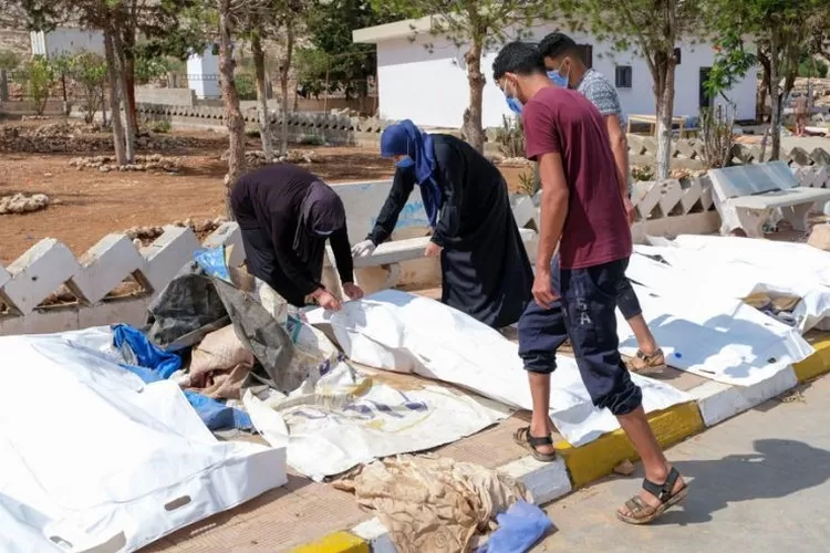 Korban Tewas Akibat Banjir Di Libya Meningkat Jadi Orang Ribuan