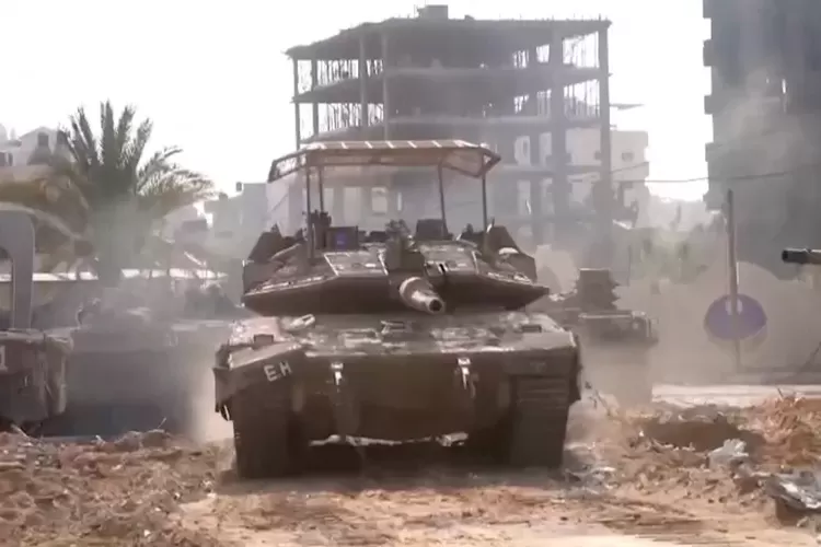 Tank-Tank Israel Kepung Rumah Sakit Indonesia Di Gaza, Ratusan Pasien ...