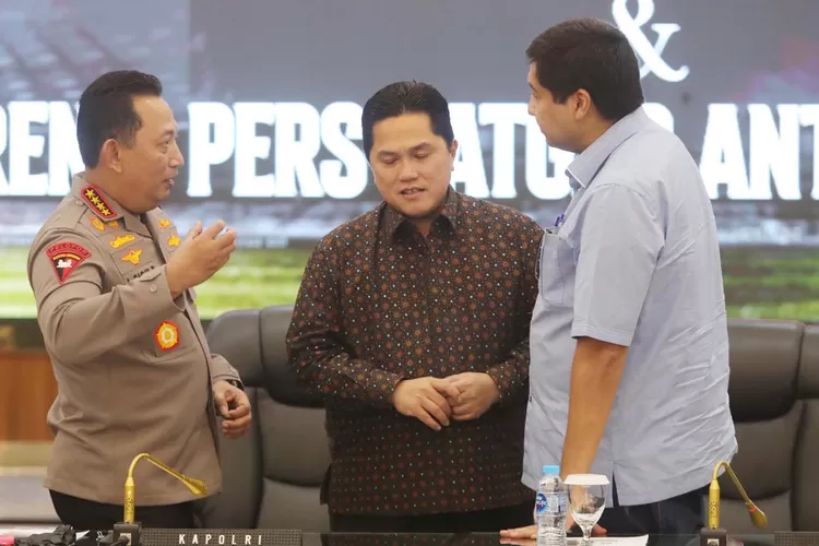 Ketua Umum Pssi Erick Thohir Dukung Penuh Penangkapan Pelaku Match Fixing Oleh Polri Pss Sleman