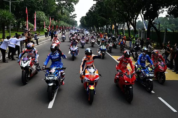 Pembalap MotoGP 2023 Mandalika Akan Konvoi Di Mataram - Kabar Palu