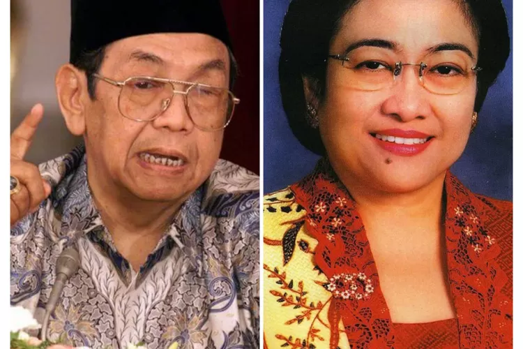 Pasang Surut Hubungan Gus Dur Dan Megawati Lawan Jadi Kawan Serta