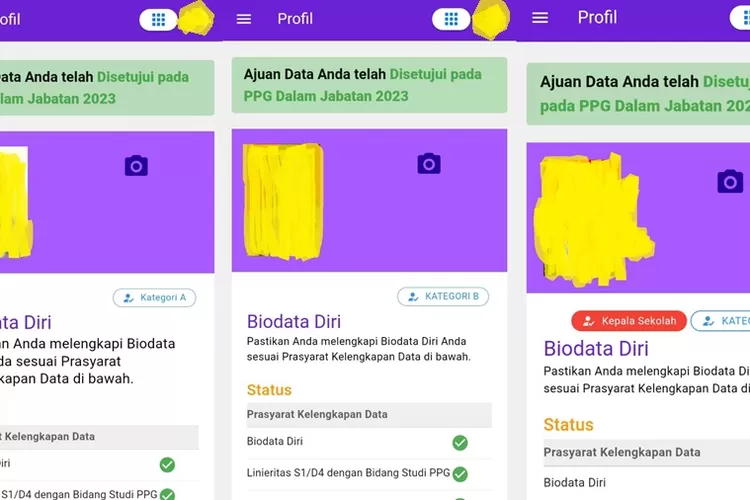 Apakah Begini Tampilan Simpkb Anda Usai Pemutakhiran Data Calon Peserta