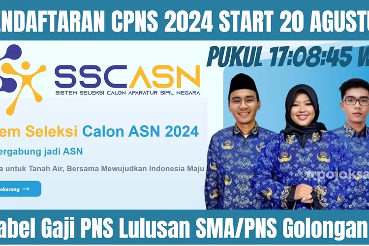 Pendaftaran CPNS 2024 Dibuka Jam 5 Sore, Ini Daftar Formasi Dibuka 9