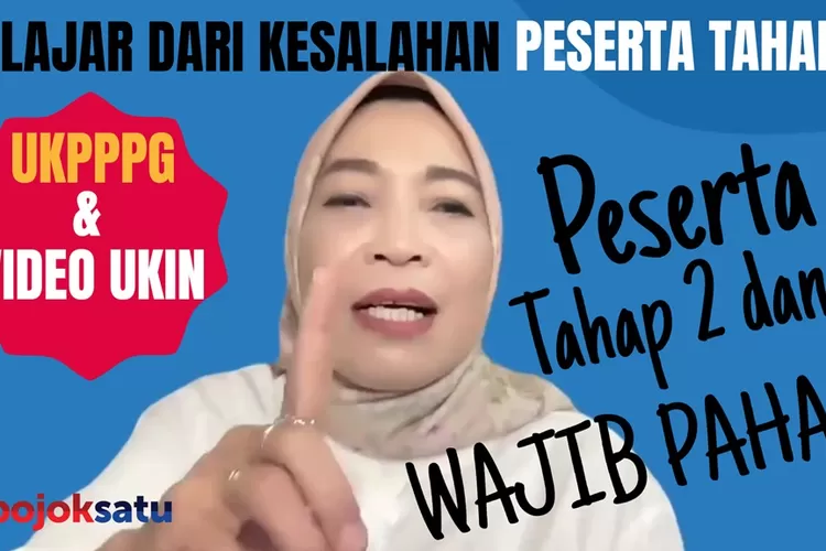 BU NUNUK BELAJAR DARI TAHAP 1, 7 Catatan Penting UKPPPG Tahap 2 Dan ...