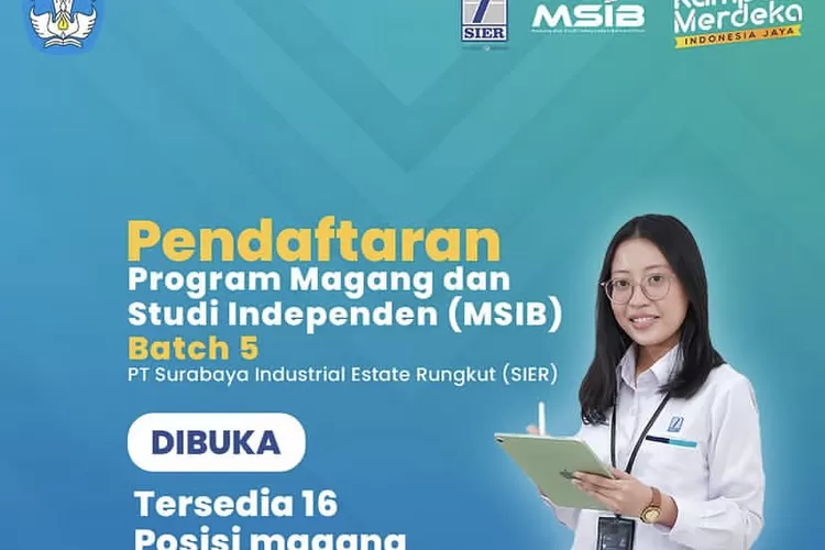 Magang Di BUMN: PT SIER Buka Program Magang Bersertifikat Kampus ...