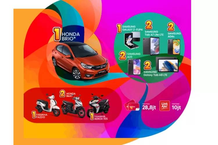 Ada Grandprize Honda Brio, Undi-Undi Hepi Telkomsel Periode 33 Sudah ...