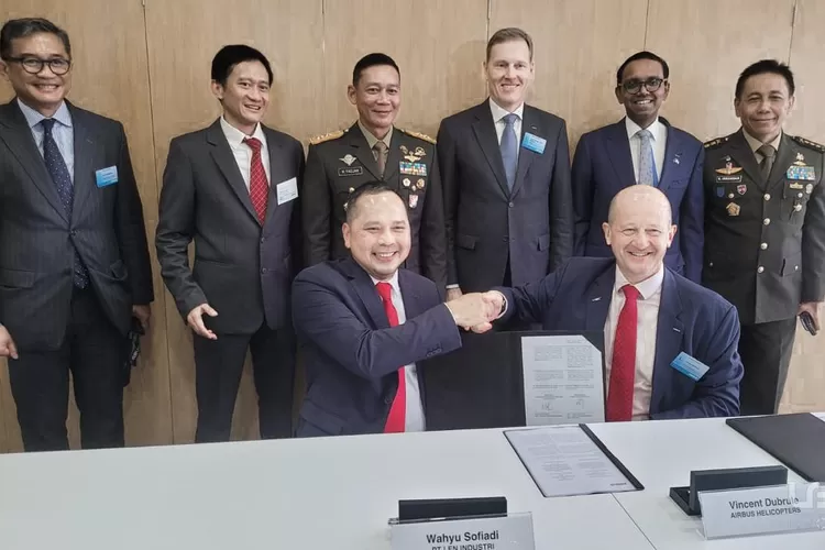 PT Len Industri (Persero) Tandatangani MoU Dengan Airbus Di Singapore ...